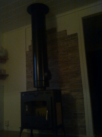 svislý kouřovod s funkcí kominu